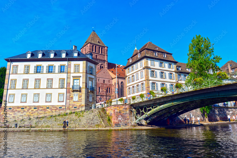 Fototapeta premium Die historische Altstadt von Straßburg