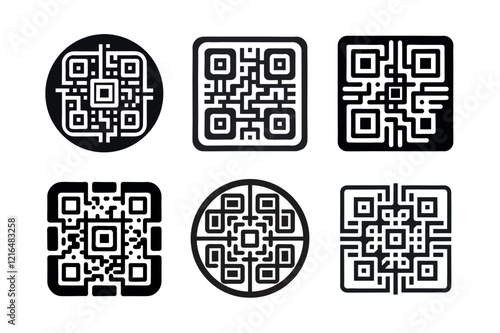 Geometric QR Codes and Ornate Designs
