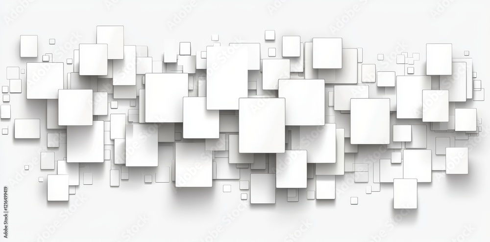 A background wallpaper banner featuring large, white, diagonally arranged squares or planes, sparsely scattered in a flat lay. A background wallpaper banner featuring large, white, diagonally arranged squares or planes, sparsely scattered in a flat lay.