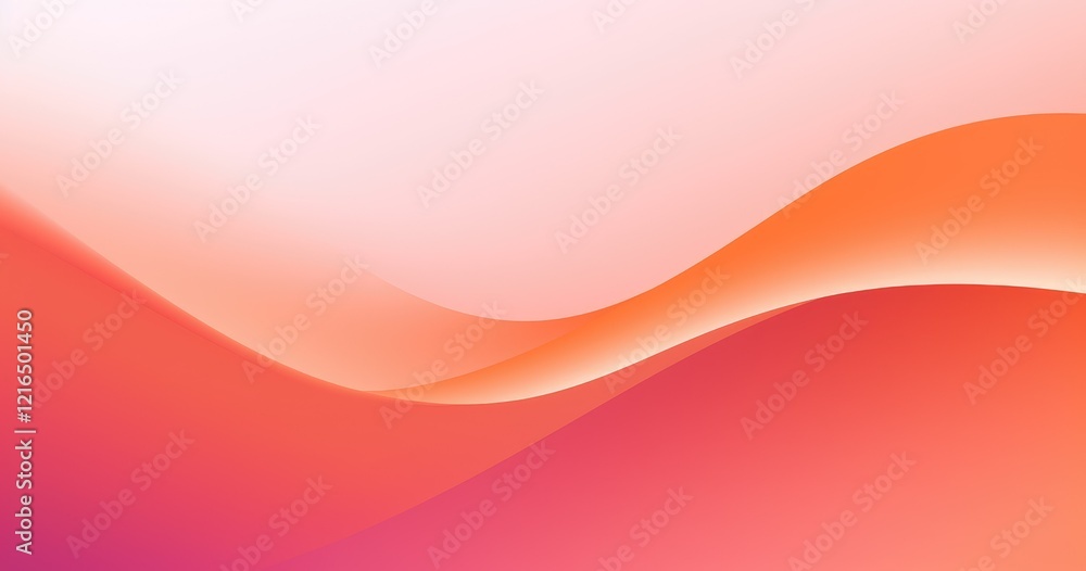 Abstract gradient waves in warm tones, creating a soothing and modern visual effect. Abstract gradient waves in warm tones, creating a soothing and modern visual effect.