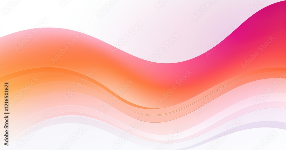 Abstract waves in gradient colors create a modern, fluid design suitable for backgrounds. Abstract waves in gradient colors create a modern, fluid design suitable for backgrounds.