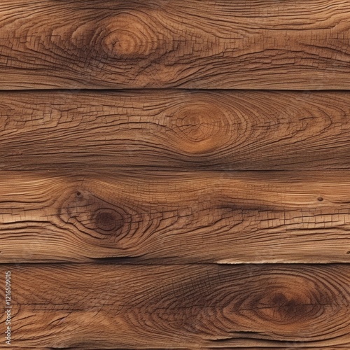 Wooden planks showcase natural textures and patterns in a rustic setting, highlighting the beauty of aged timber photo