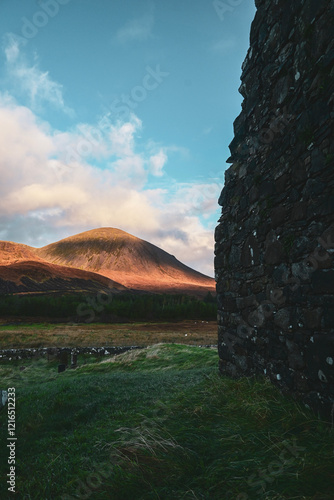 Wallpaper Mural sunset in the mountains Torontodigital.ca