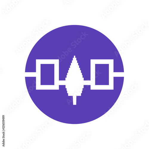 Flag of the Iroquois Confederacy. Haudenosaunee flag