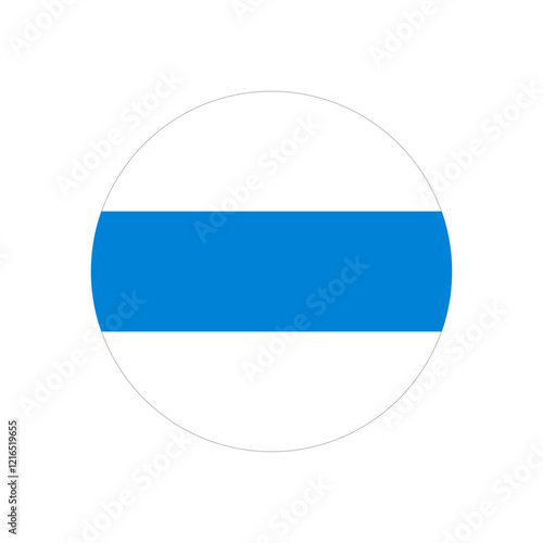 White-blue-white flag. Russian anti-war flag. White blue white flag