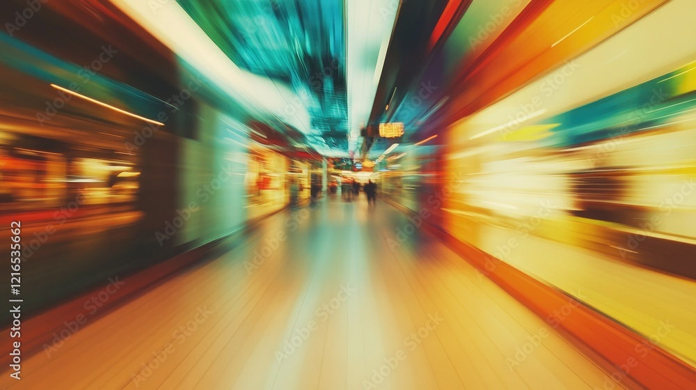 Blurred Cityscape Motion Blurred Cityscape Motion