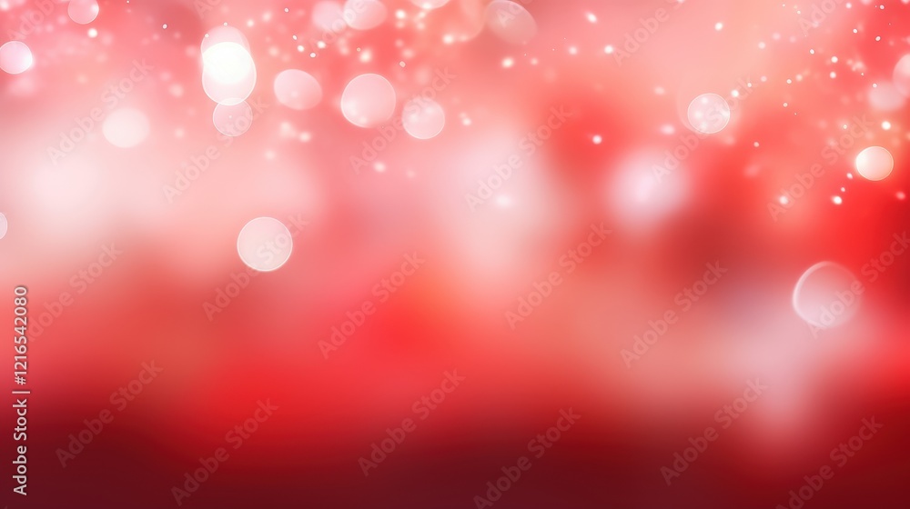 Abstract Red Christmas Gradient Background with Soft Blurred Lights for Festive Design and Seasonal Celebrations Abstract Red Christmas Gradient Background with Soft Blurred Lights for Festive Design and Seasonal Celebrations