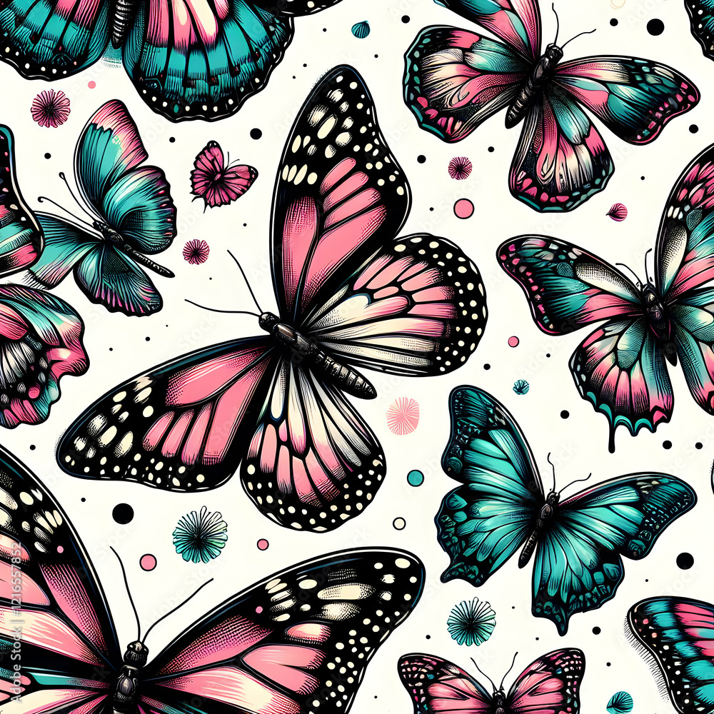 Seamless floral pattern Seamless floral pattern