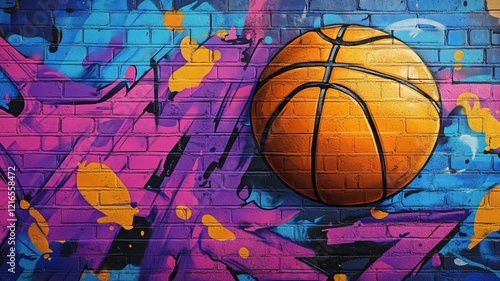 graffiti word basketball