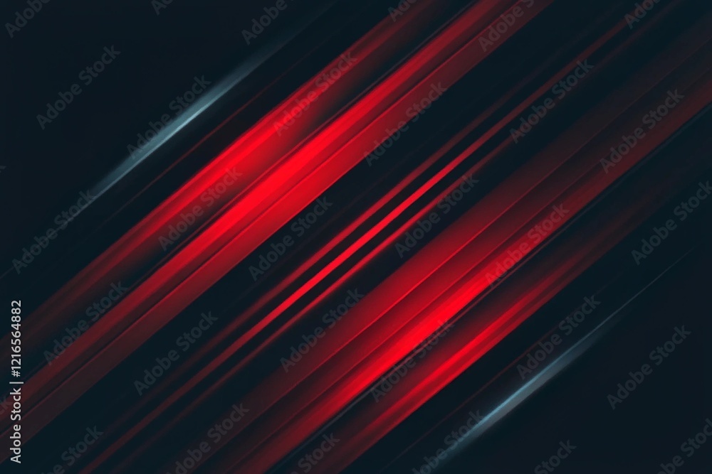 Fototapeta premium Abstract Red Lines Modern Backgrounds for PowerPoint Presentations