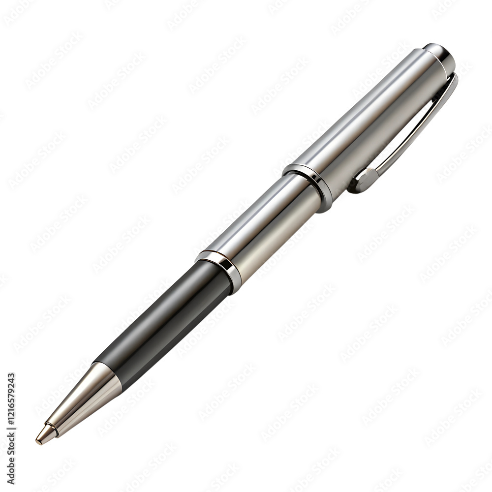 Pen mockup isolated on transparent background Pen mockup isolated on transparent background