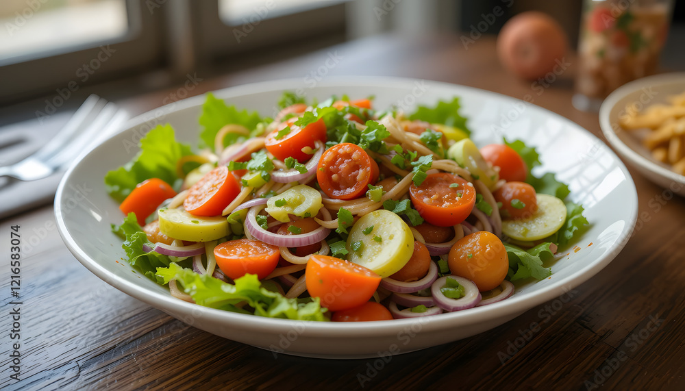 Vegetable salad. Vegetable salad.