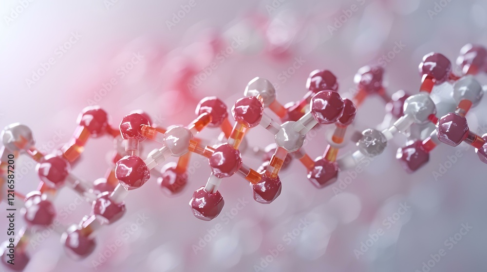 DNA double helix structure, scientific research, laboratory background, genetic code visualization, for medical or scientific publications