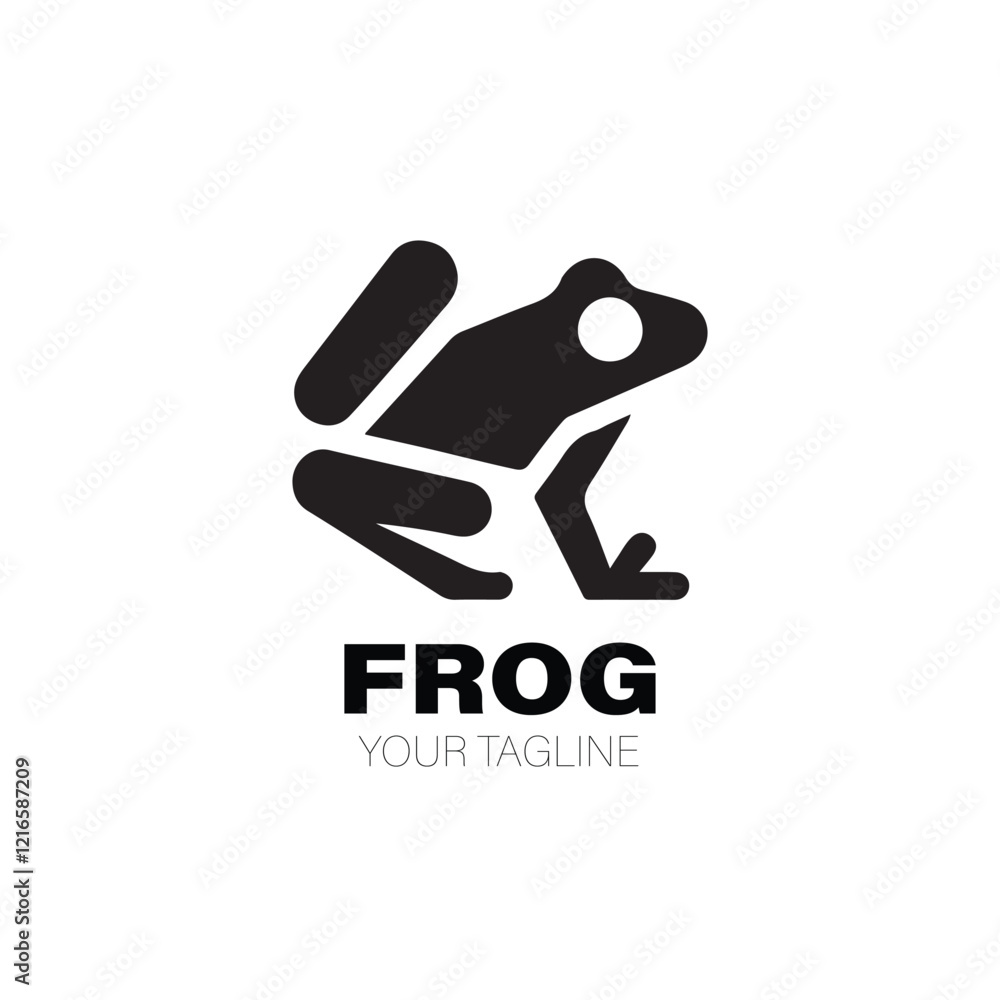Frog Logo. Frog Logo Design. Frog Logo Brand. Frog Logo Vector Design Isolated on White Background Frog Logo. Frog Logo Design. Frog Logo Brand. Frog Logo Vector Design Isolated on White Background