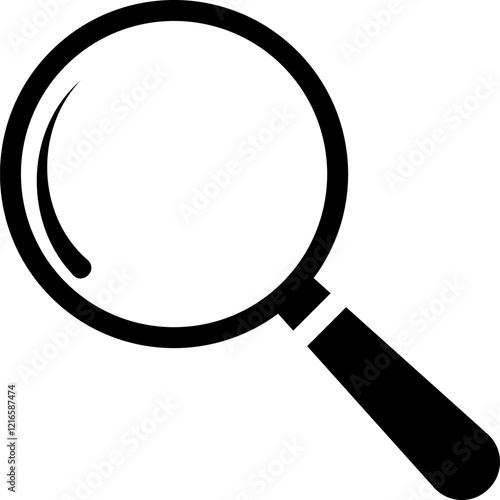 Simple vector icon search