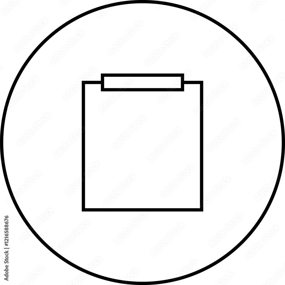 Simple vector icon. Flat illustration on a theme to-do table Simple vector icon. Flat illustration on a theme to-do table
