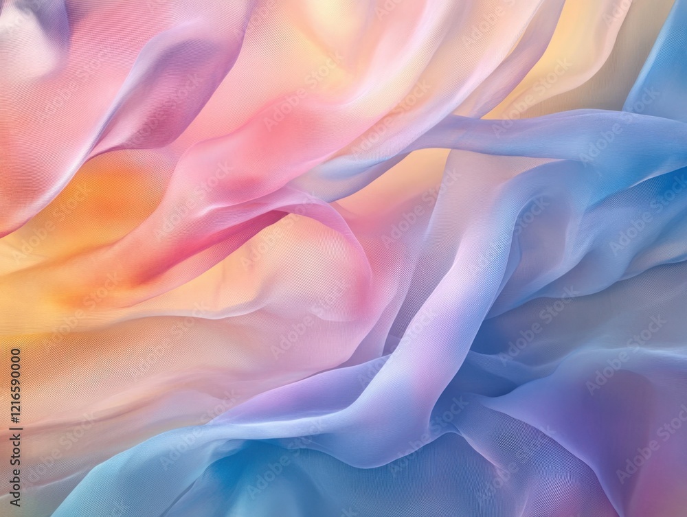 Obraz premium abstract pastel colored fabric texture background