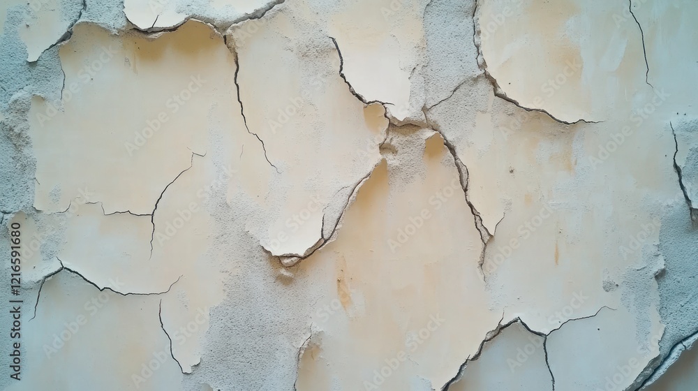 Obraz premium Cracked Wall Texture