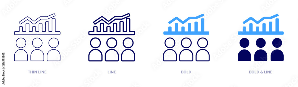 Consumer icon in 4 different styles. Thin Line, Line, Bold, and Bold Line. Duotone style. Editable stroke Consumer icon in 4 different styles. Thin Line, Line, Bold, and Bold Line. Duotone style. Editable stroke