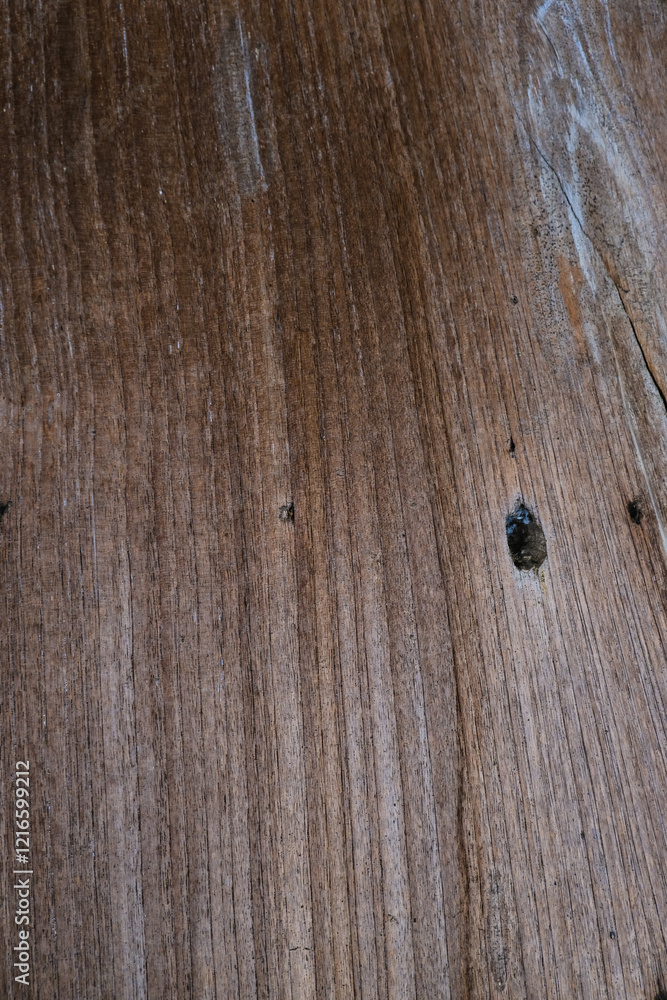 Obraz premium Abstract aged brown old wood texture in wood house