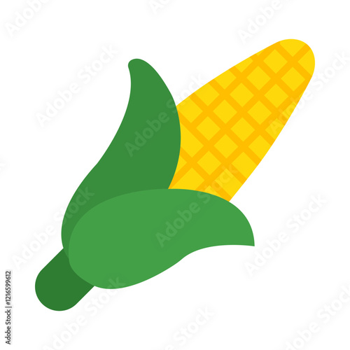 Corn flat icon