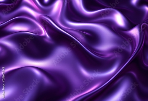 Wallpaper Mural Luxurious Purple Silk: Abstract Drapery in a Rich, Deep Hue Torontodigital.ca
