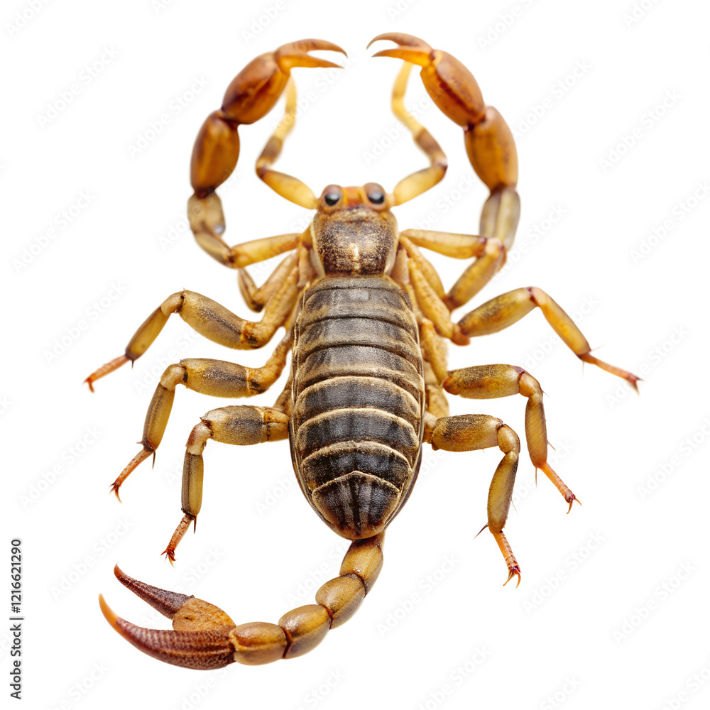 Scorpion isolated on transparent background. Scorpion isolated on transparent background.