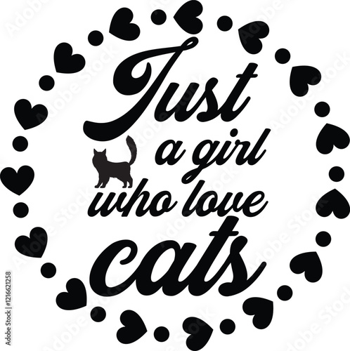 Just a girl who loves cats