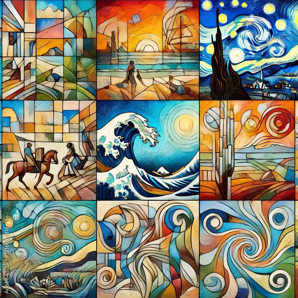 Stylistic Artistic Variations Stylistic Artistic Variations