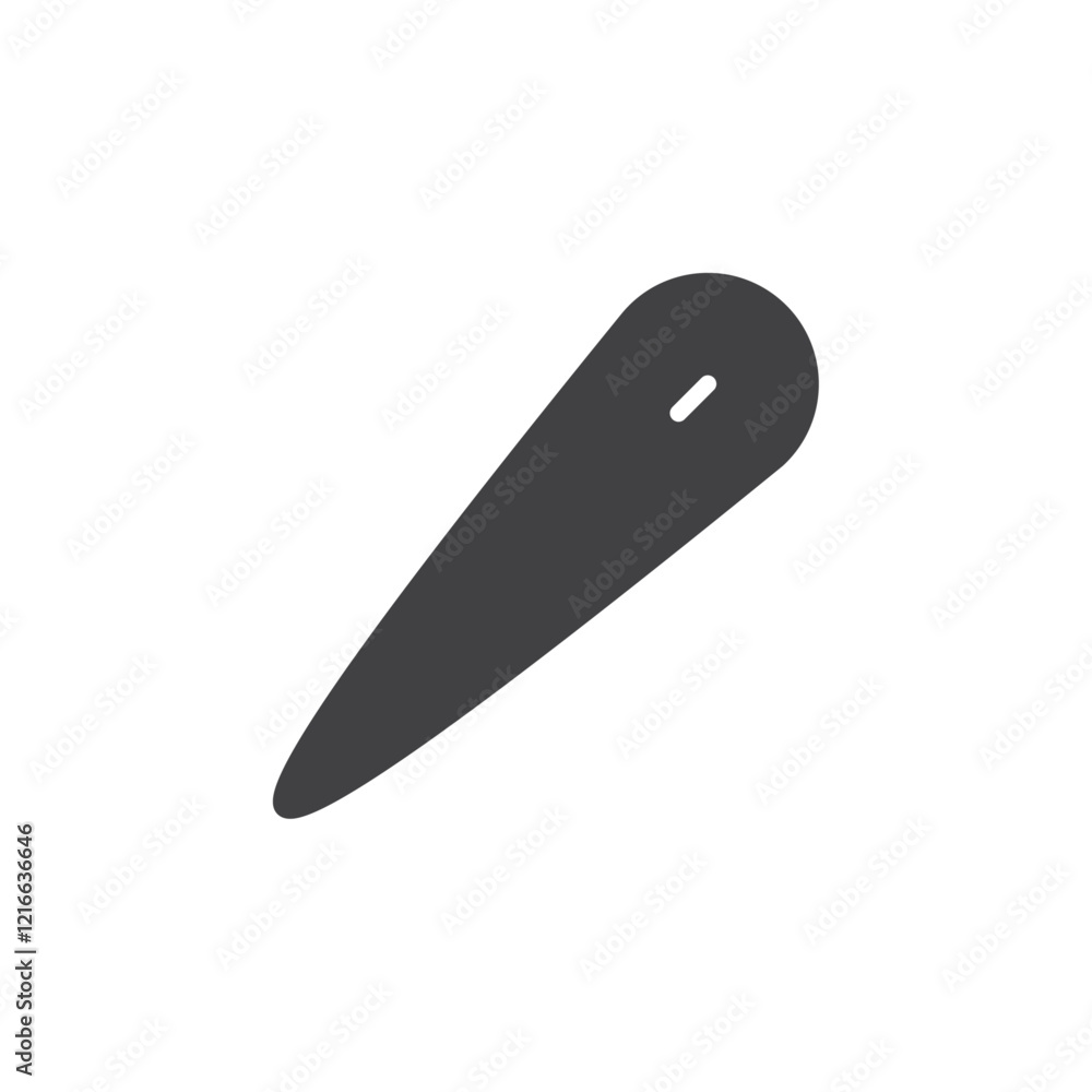 Needle icon Vector logo set flat Needle icon Vector logo set flat