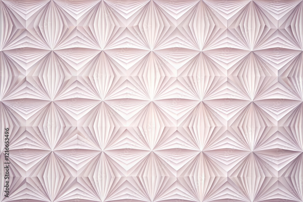 Ethereal geometric paper texture with repeating pattern background Ethereal geometric paper texture with repeating pattern background
