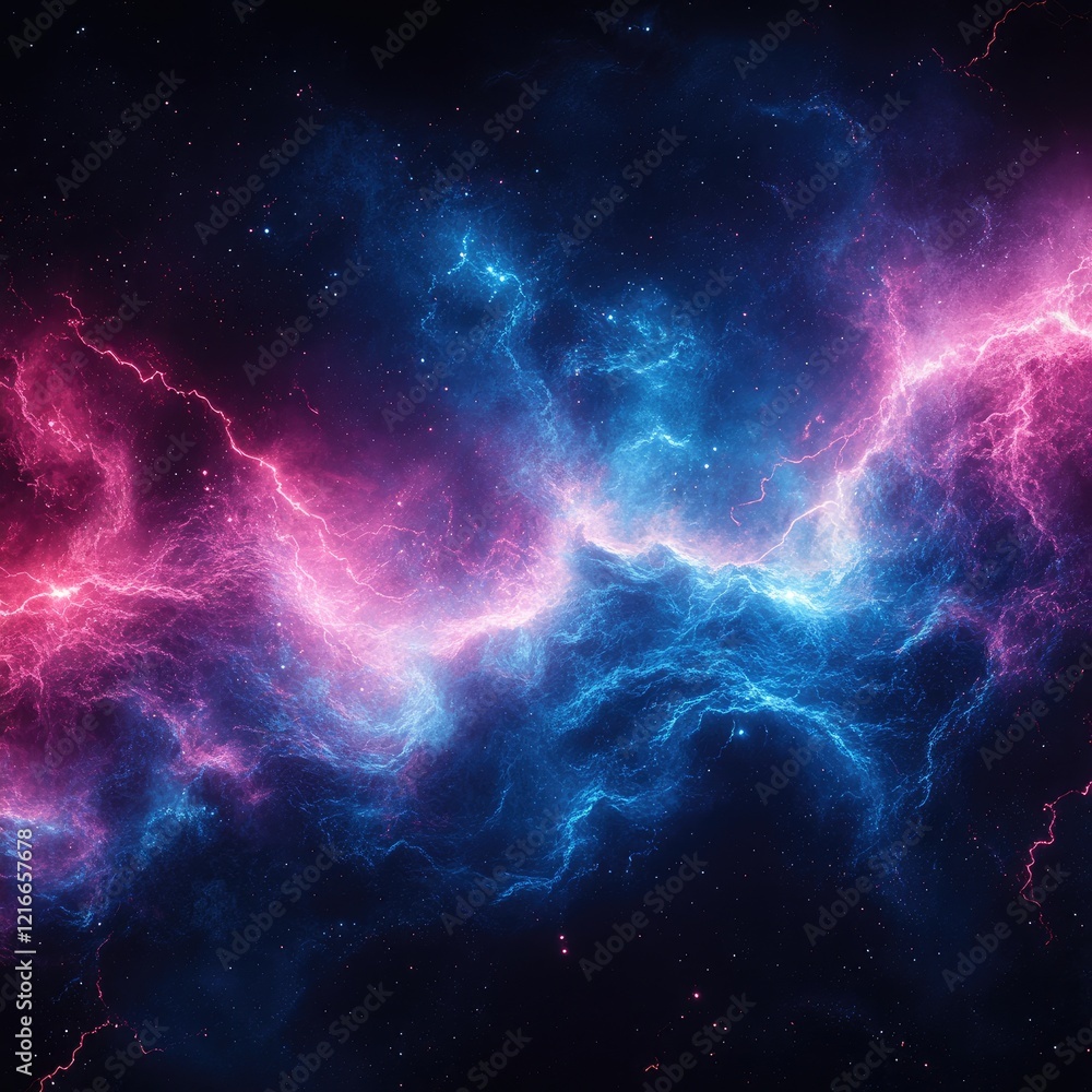 Ethereal Cosmic Nebula Pink and Blue Galactic Swirl Ethereal Cosmic Nebula Pink and Blue Galactic Swirl