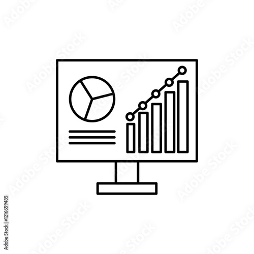 Dashboard icon Vector logo set flat