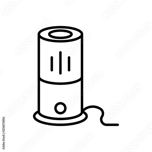 Smart speaker icon Vector logo set flat