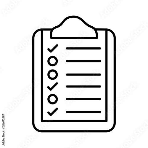 Todo list icon Vector logo set flat