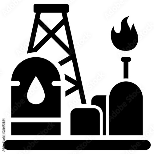 Oil And Gas Icon