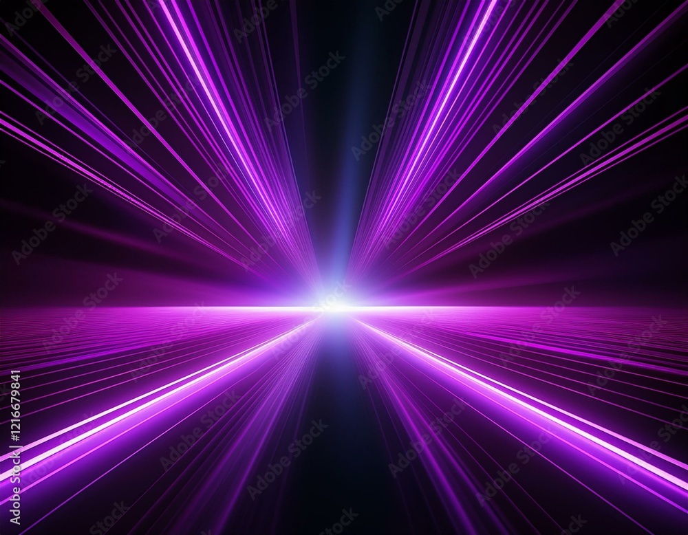Sci-Fi Purple Energy Beam with Lens Flare Sci-Fi Purple Energy Beam with Lens Flare