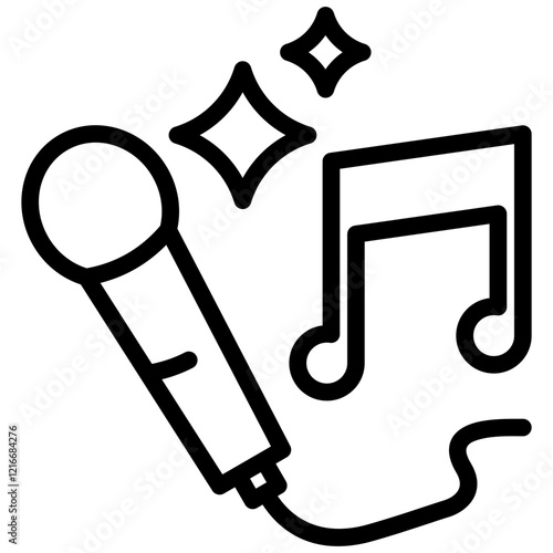 Entertainment Icon Outline