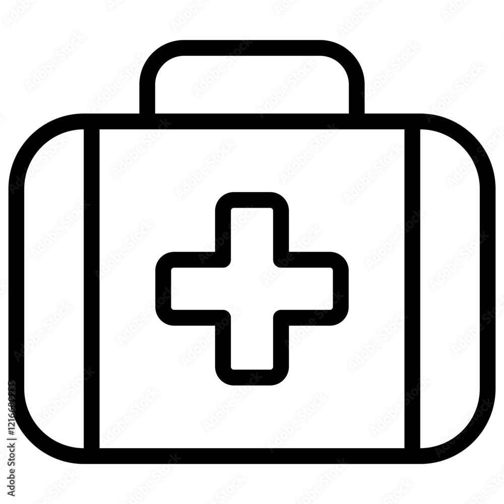 First Aid Icon Outline First Aid Icon Outline