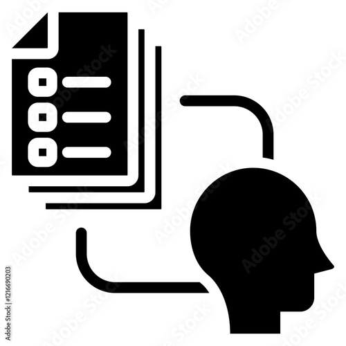 Multitask Icon Black Solid