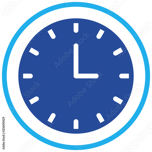 Time Icon Dual Tone Color