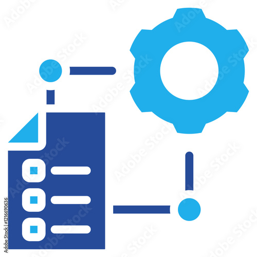 Workflow Icon Dual Tone Color