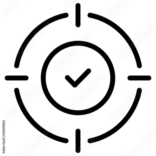 Target Icon Outline