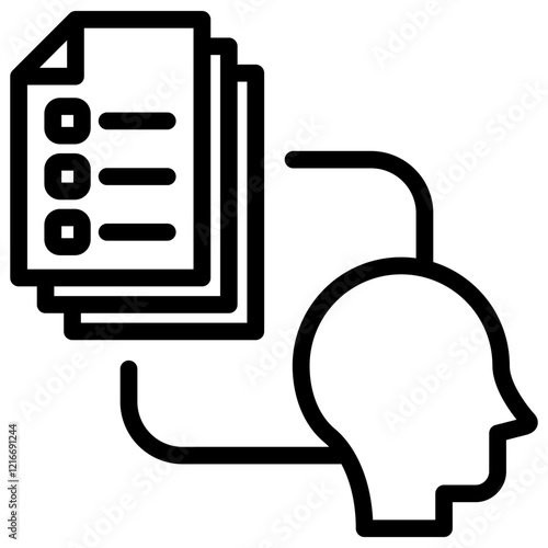 Multitask Icon Outline