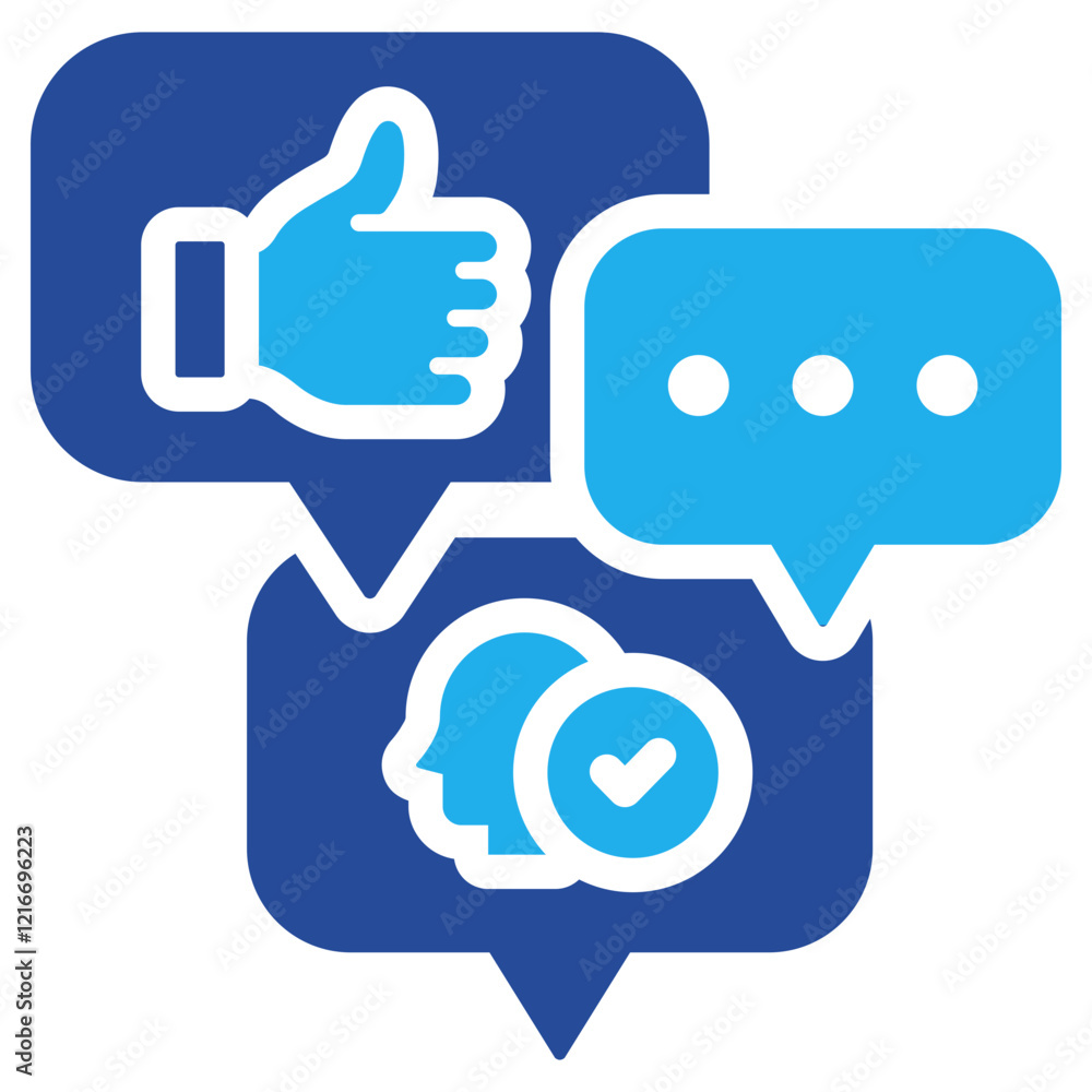 Reaction Icon Dual Tone Color