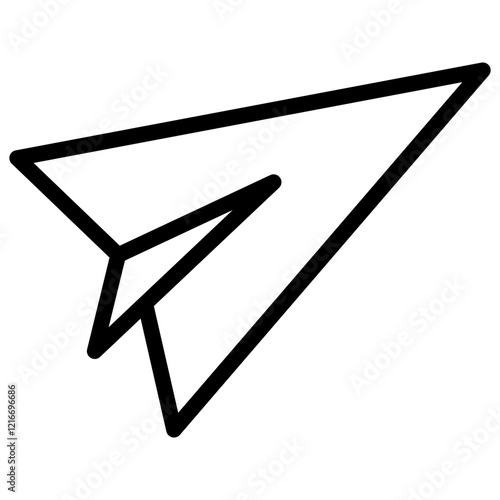 Direct Message Icon Outline