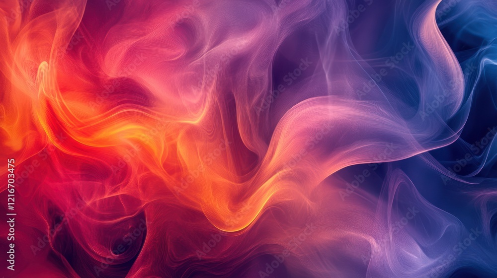 A vibrant abstract design featuring flowing colors and soft shapes. A vibrant abstract design featuring flowing colors and soft shapes.
