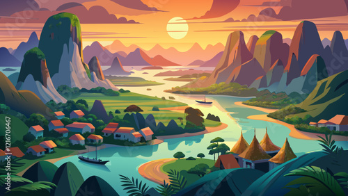 Amazing Maya Bay at Thailand