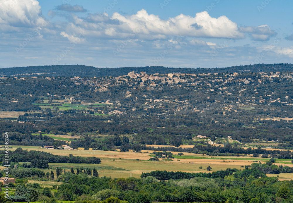 Naklejka premium Around Roussillon in France