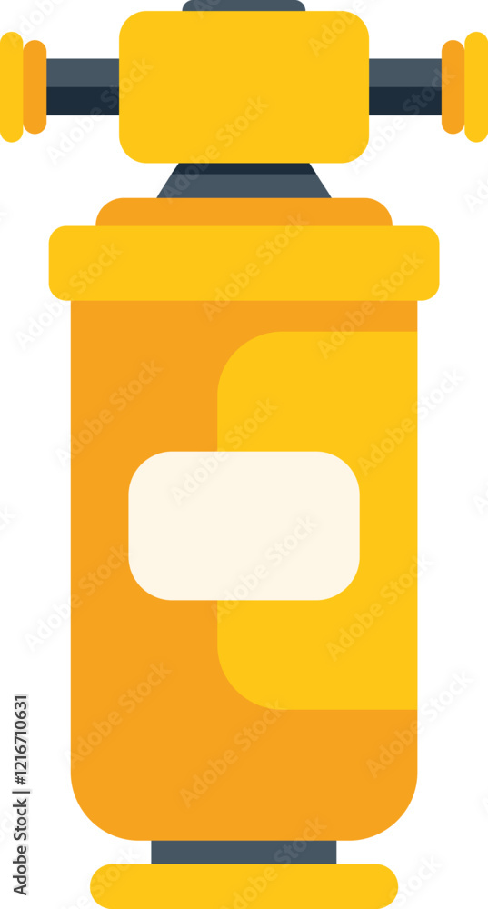 Expansion tank icon representing essential component for managing water pressure fluctuations in plumbing systems Expansion tank icon representing essential component for managing water pressure fluctuations in plumbing systems